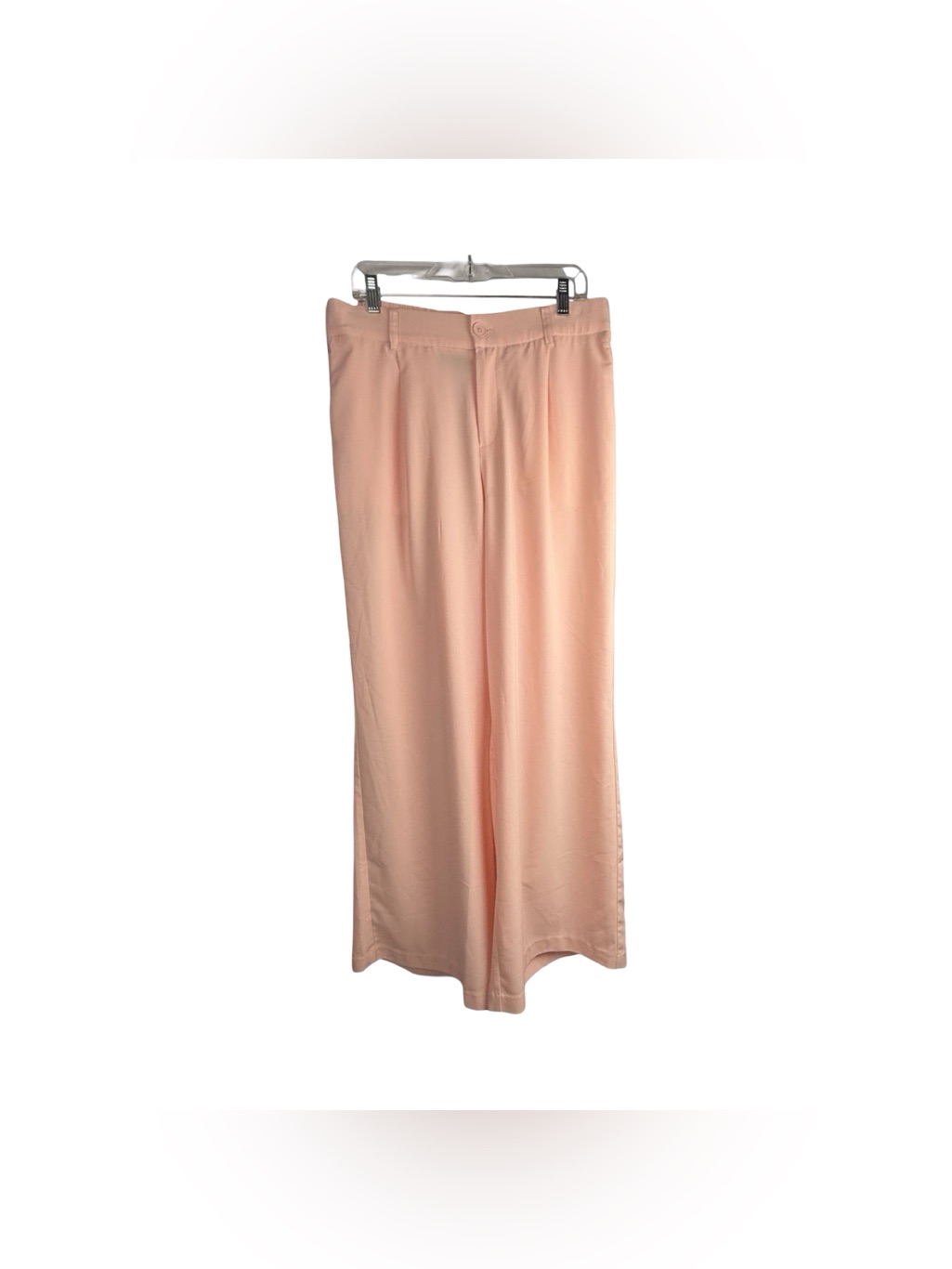 Torrid Size (1) 14/16 Peach Pink High Rise Wide Leg Dress Pants Career Trousers